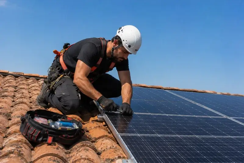 Maintenance et monitoring de panneaux solaires à Tarascon